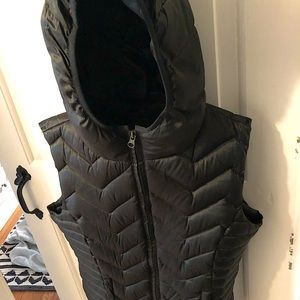 Dark Green Puffy Vest